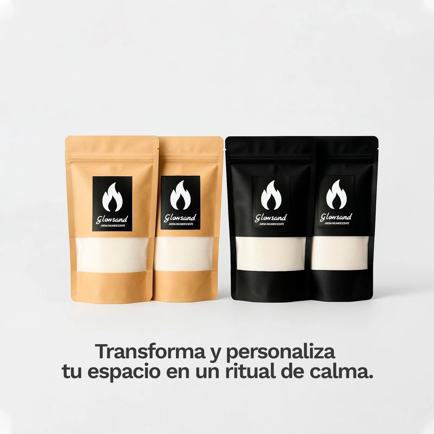 GLOWSAND®: Vela en Polvo Perlada | Ecológica, Personalizable y reutilizable | Candle Sand