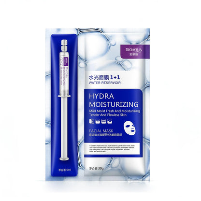 BIOAQUA- HydraLumé™ – Mascarilla Facial Hidratante con Colágeno y Ácido Hialurónico