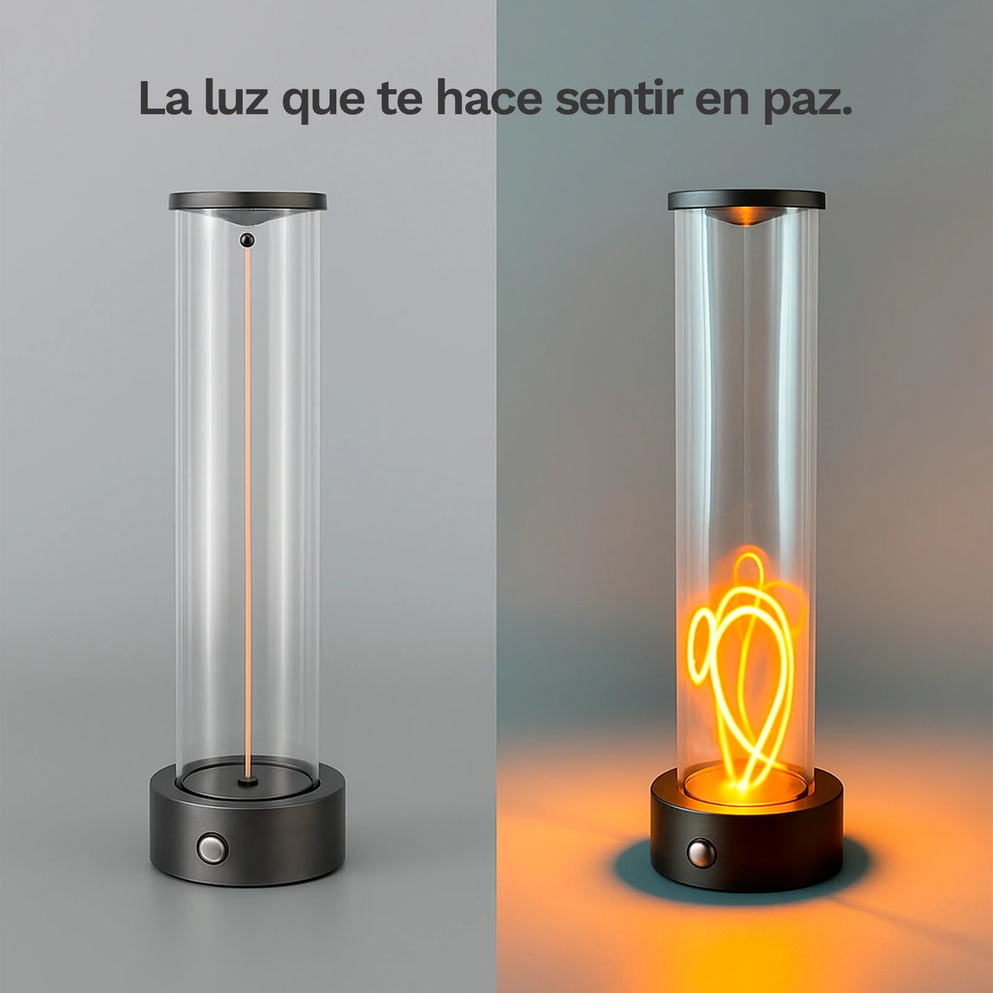 Lámpara de Mesa LED Inalámbrica | Filamento Magnético Portátil