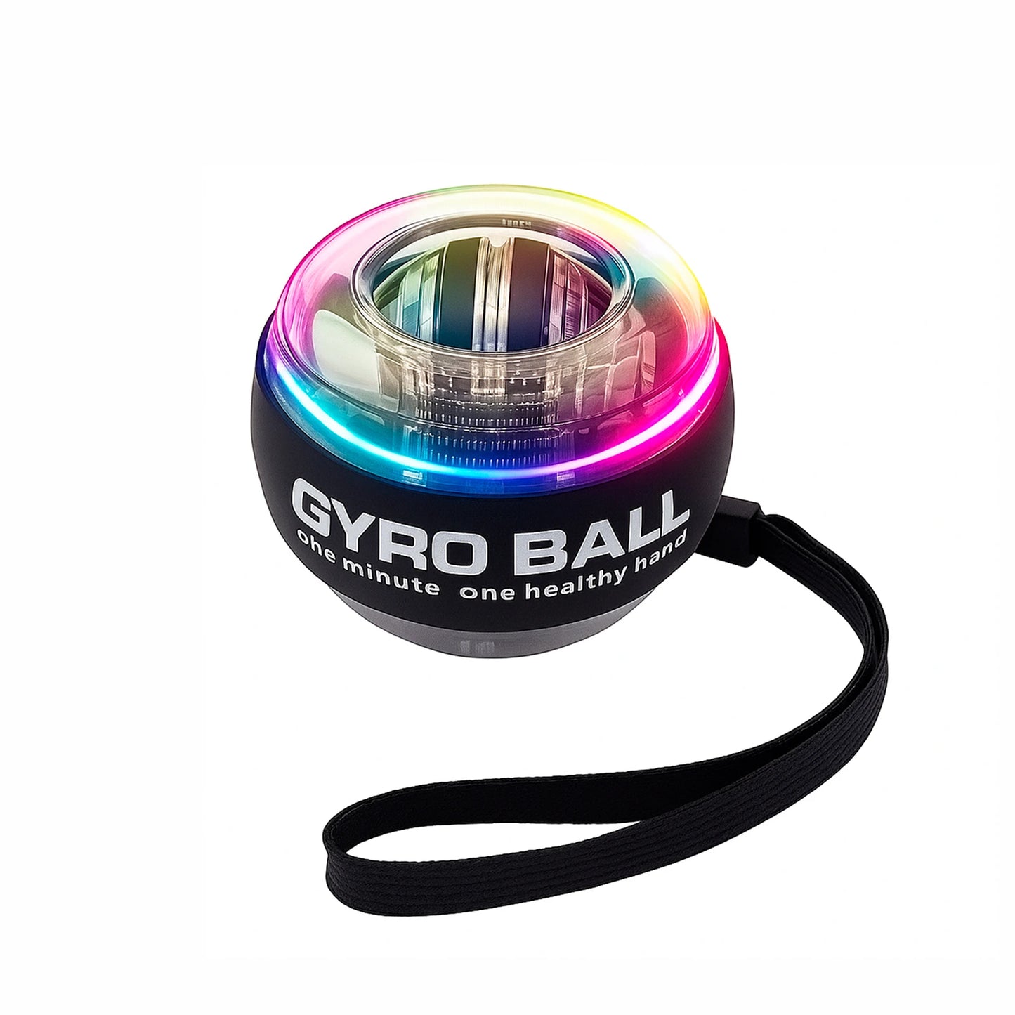 Gyro Ball LED para Muñeca y Antebrazo | Alivio del Estrés y dolor